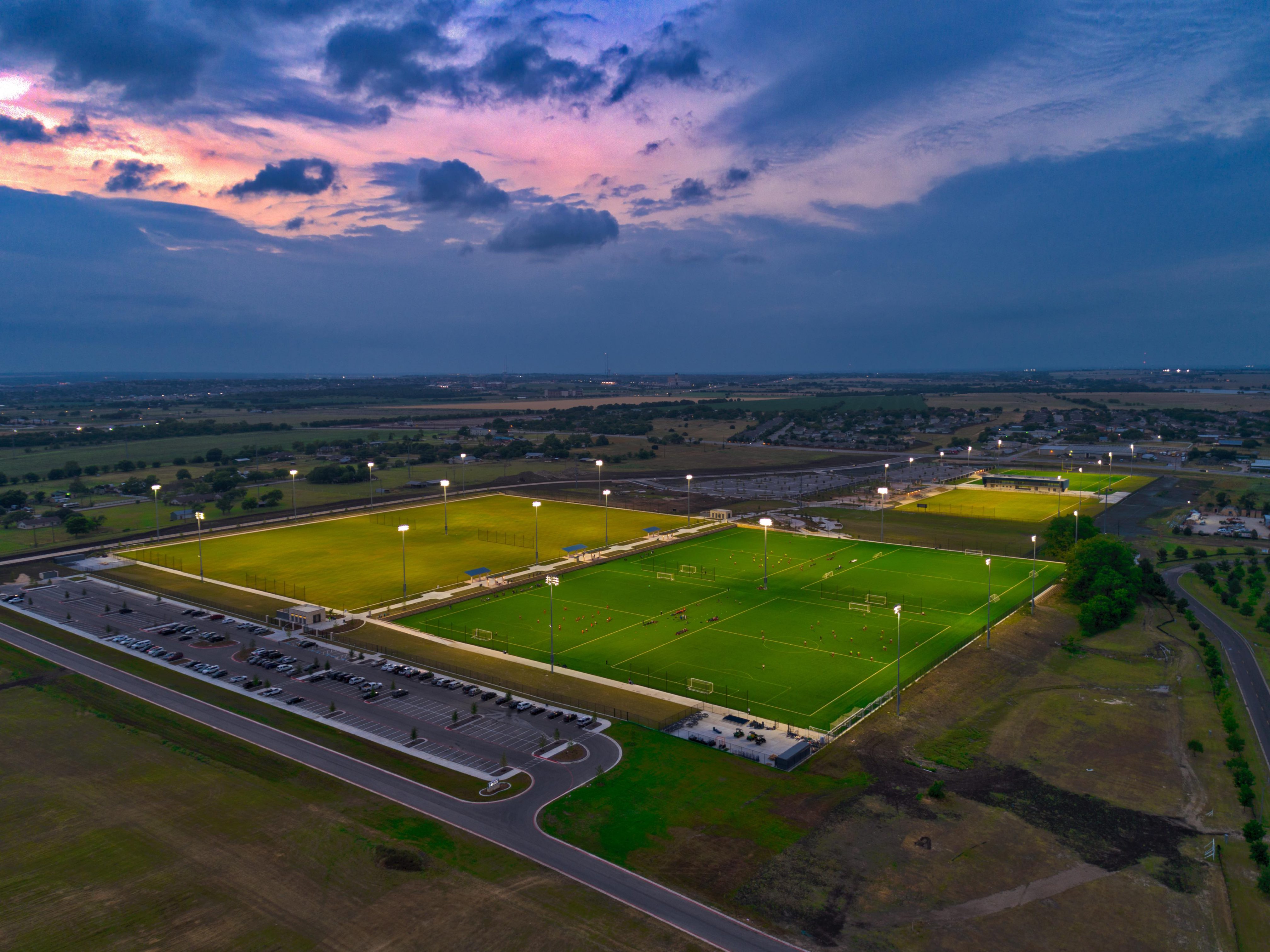 Field Layout Round Rock Multipurpose Complex
