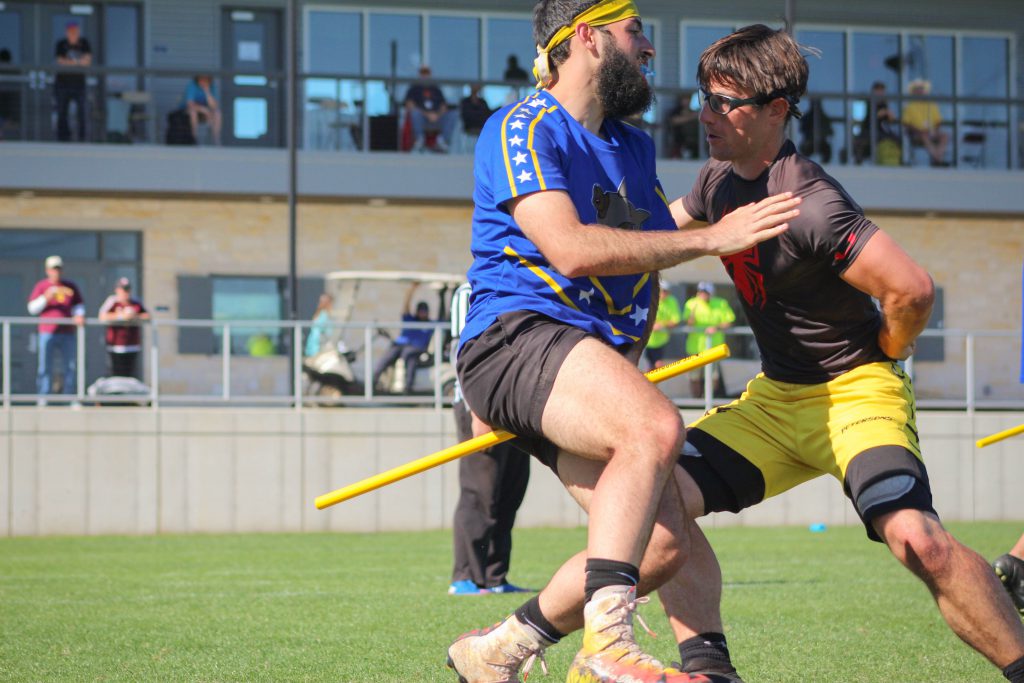 U.S. Quidditch Cup 12, photo of players during a quidditch match
