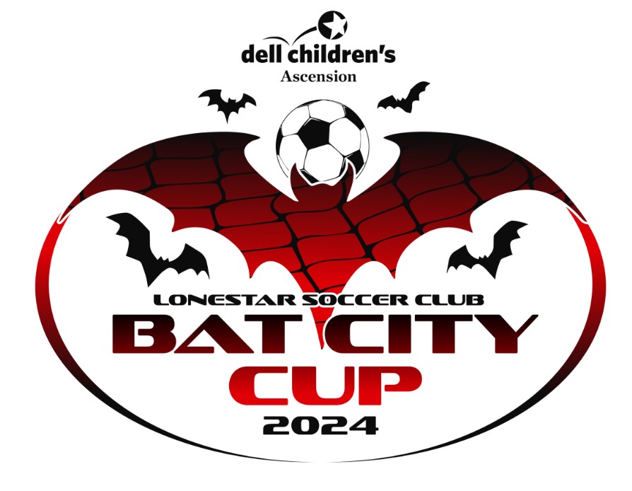 Lonestar Soccer Club Bat City Cup 2024 logo